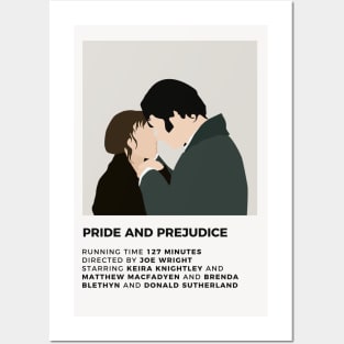 Pride & Prejudice Minimalist Poster Posters and Art